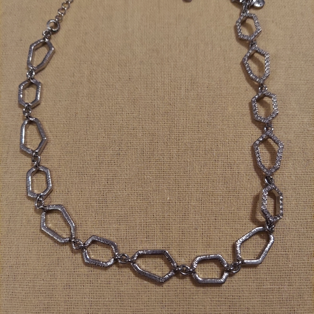 Silver Chloe and Isabel Choker